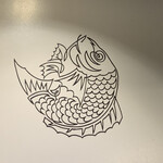 鯛白湯らーめん ○de▽ - 