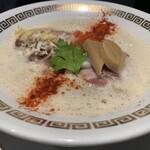 鯛白湯らーめん ○de▽ - 