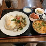 ひょうたん - あさりのガパオランチ￥1,000