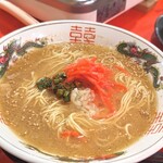 Tonsoku Horumon Abe Shouten - にんにくラーメン