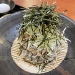 Soba De Omotenashi Orimba - ラー油肉つけ蕎麦