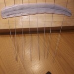 わたべ - 焼く直前の鰻(一色産)