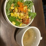 神戸牛ステーキ&ハンバーグ カミシゲ - 他ライスもデフォ提供とか神