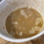 Fuuunji - 熱々のスープ割り。