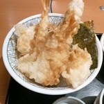 和食さと - ちく玉エビ天丼