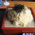 鐘聞亭 - 卵麺（冷）大盛り