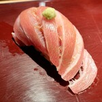 築地 男前鮓 - 大トロ