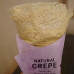 ナチュラルクレープ 柏高島屋ステーションモール店 - あずき 玄米フレーク きな粉 ホイップクリームのクレープ