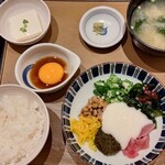 Yayoi Ken - 「アカモク入り」ねばとろ定食　860円