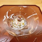 美会 - 毛蟹 あん肝 菊花 蛍烏賊