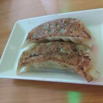 おなかの友達 萬来 - 日替に付く餃子2個