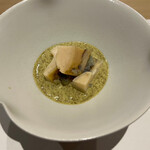 鮨処 有馬 - 鮑の蒸し