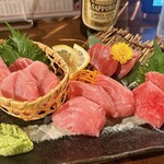 居酒屋 写楽 - マグロの盛り合わせ(2人前)