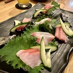 魚ばる ひとつむぎ - 本日のお刺身4点盛り