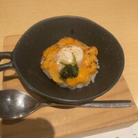 すし 堺 - 焼き雲丹飯し　