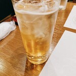 Unagi Hashimoto - わしの飲み物(梅酒ソーダ)