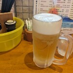 Menya Yuyaken - 生ビール