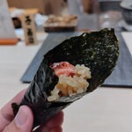 銀座のみこ寿司 - とろ手巻き