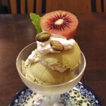 トマト - 〆にアイスクリーム