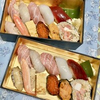 銀座 鮨 たじま - 見て下さい、この素晴らしいネタの数々✨