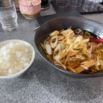 Shanhai Mengyouou - ネギチャーシュー麺とライス小