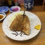 Nishiyo - アジフライ単品　めちゃくちゃ美味い