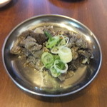 炭火ホルモン壱 - 焼きセンマイ（しお）