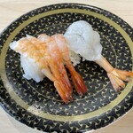 Hamazushi - 海老食べ比べ