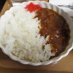 そば処 - ミニカレー 350円　(2024.5)