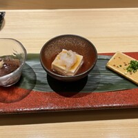 京都 鮨 まつもと - 前菜3種