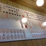 丸吉飯店 - メニュー(2024年5月21日撮影)