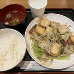 ケンミン食堂 - トーフチャンプルー定食