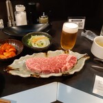 焼肉 旨い牛 - シャトーブリアンのランチセット