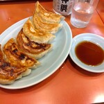 丸吉飯店 - 餃子 600円(税込)(2024年5月21日撮影)