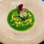 JIMGU - 実えんどうとチーズのスープ