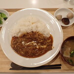 トーコーキッチン - ハヤシ社長　副菜二品、豚汁　500円