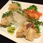 京すし - 刺身盛り合わせ（貝類）