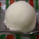 海物焼　新島水産 - 柚子シャーベット