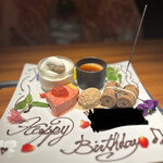 焼肉 ジャンボ - バースデーデザート