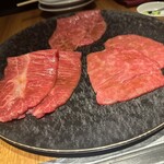 焼肉 ジャンボ - ザブトン、ミスジ、サンカク