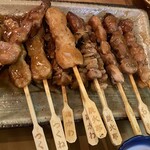 序ノ口 - 2024/05/21 
野菜サラダ
ベーコンオムレツ
各種焼き鳥
ハンバーグ
ネギトロ
角煮
しこたまビール
日本酒一升