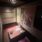 Yakitori To Oden Kushitakiya - 内観(半個室)