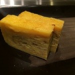 寿司安 - 最後は新潟らしい甘さが効いた卵焼きで。