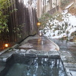 花仙庵 仙仁温泉 岩の湯 - 貸切露天風呂『野守の湯』