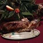 花仙庵 仙仁温泉 岩の湯 - 山女の塩焼き