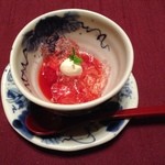 花仙庵 仙仁温泉 岩の湯 - 苺ゼリー