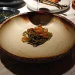 Sorn - 朝顔 - 鮑の肝、干し帆立と海老