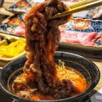 黄金出汁しゃぶと江戸前寿司 肉のあさつ 梅田お初天神店 - 