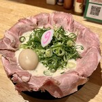 SUSURU - 鶏そばチャーシュー増々(煮玉子,ネギ)