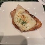 オールドサルーン1934 - 筍とツナのオープンサンド　おかわり１つ